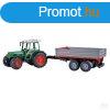 Bruder U02104 Fendt 209S oldalfalas ptkocsival