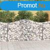 6 db ves horganyzott vas gabion kosr 200 x 50 x 100/120 cm