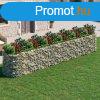 horganyzott vas gabion magasgys 600x100x100 cm