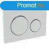 GEBERIT Sigma 20 nyomlap WC tartlyhoz, fehr / fnyes krm