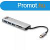 ACT AC7050 USB-C Hub 3 port with CardReader Grey