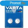 Gombelem Varta CR 2032 ELECTRONICS 2db Varta 6032101402