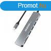 Adapter 6in1 Dudao A15S USB-C to 3x USB, 1x USB-C, SD / TF (