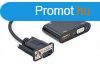 Gembird A-VGA-HDMI-02 VGA to HDMI + VGA adapter cable 0,15m 