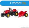 Rolly Toys Kid-X pedlos traktor utnfutval, piros (RO-0121