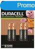 Tlthet elem, AAA mikro, 4x900 mAh, DURACELL