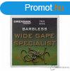 Drennan Wide Gape Specialist Barbless 10 horog