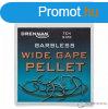 Drennan Barbless Wide Gape Pellet 10 horog