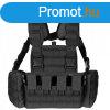 MFH Chest Rig, "Mission", black - taktikai mellny