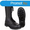 Boots, 14-hole, "Pure Trash", black, steel cap, sc