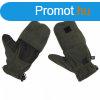 MFH Fleece Gloves, OD green, with pull loops tli keszty