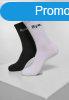 Mr. Tee HI - Bye Socks short 2-Pack black/white