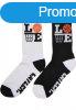 Cayler & Sons Love Ballin Socks 2-Pack black/white