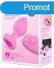 b-vibe heart - akkus, rdis anl vibrtor (pink)