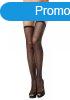  729031 FISHNET THIGH HI W/ELASTIC TOP O/S BLK 