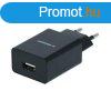 Hlzati adapter Swissten Smart IC 1x USB 1A + Adatkbel USB