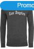 Mr. Tee Los Angeles Wording Crewneck charcoal