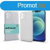 XPRO Soft Touch szilikon tok Slim fehr Samsung S23+ kszl