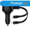 Baseus Enjoyment auts tlt + 2 USB-C kbel + Lightning 3A,