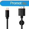 FIXED Adat- s tltkbel USB/Lightning MFI, 2 m, fekete