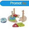 Zopa fa jtk puzzle geometriai formk montessori