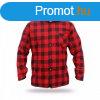 DEDRA Flanel ing piros, mret XXXL, 100% pamut