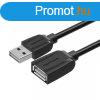 USB2.0 Extender Vention VAS-A44-B500 5 m fekete