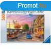 Ravensburger: Prizsi este 500 darabos puzzle
