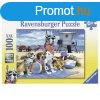 Ravensburger: Puzzle 100 db - Kutyk a strandon