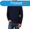 100% Cashmere Frfi Pulvers T-NECK-M_500-NAVY MOST 101346 H