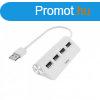 Hama 4-portos USB2.0 HUB White