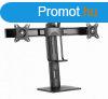 Gembird MS-D2-01 Double monitor desk stand height adjustable