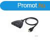 Equip HDMI Switch - 332703 (1x Bemenet, 3x Kimenet, fekete)