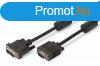 Assmann DVI adapter cable, DVI-I (Dual Link) (24+5) - HD15, 