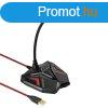 Promate USB Mikrofon - STREAMER (Plug & Play, flexibilis