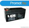 UPS Power 12V, 1,3Ah, zsels, lom akkumultor, gondozsment