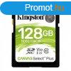 Kingston 128GB SDXC Canvas Select Plus Class 10 100R C10 UHS