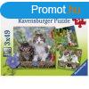 Ravensburger Puzzle 3x49 db - des kiscick