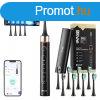Sonic toothbrush with app and tip set, travel case and UV st