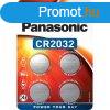 PANASONIC CR2032L ltium gombelem (4db)