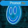 Smiley - Blue Dekoratv manyag LED vilgts 27x27 Kk