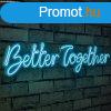 Better Together - Blue Dekoratv manyag LED vilgts 84x2x