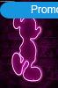 Mickey Mouse - Pink Dekoratv manyag LED vilgts 27x3x49 
