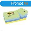 Post-it ntapads jegyzettmb, 653MTDR 38x51 mm 100 lap 12 t