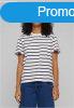 Urban Classics Ladies Striped Boxy Tee black/white