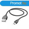 Hama MicroUSB adatkbel 1,5m Black