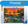 Ravensburger Puzzle 500 db Tekns a korallztonyon