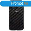 Audi Carbon Fiber iPhone 14 Pro Max 6.7" fekete kemnyt