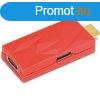 ifi iDefender2+ USB-C -> USB-C M/F aktv zavarszr piros