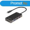 Promate USB Hub - PRIMEHUB LITE (USB-C 7in1 HUB, 1x4K HDMI, 